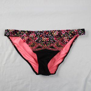 Victoria's Secret Bikini Bottom Black & Pink